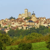 Vue de la colline de Vézelay