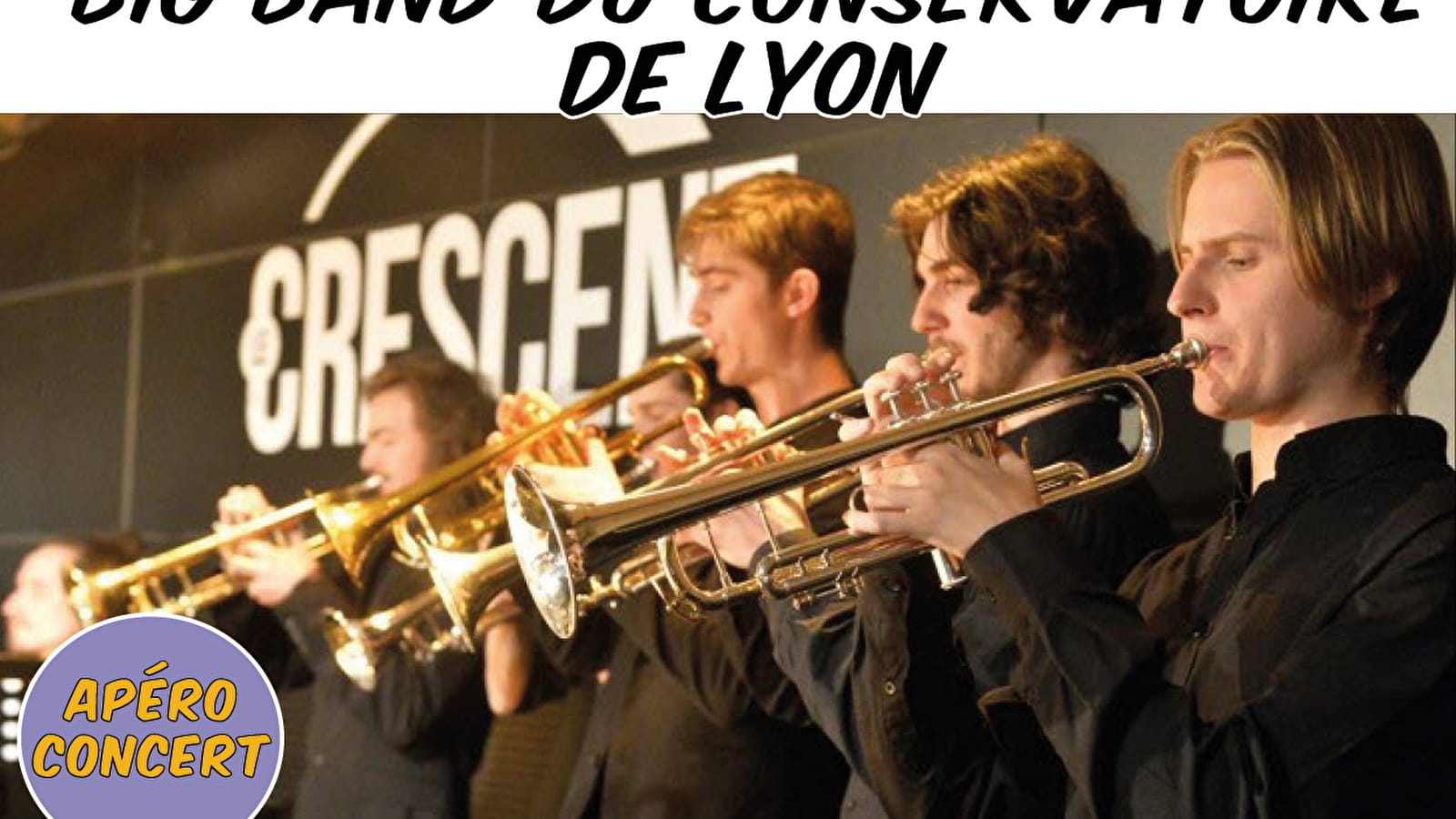 Apéro concert / Lyon Conservatoire Big Band - Jazz / Local stage