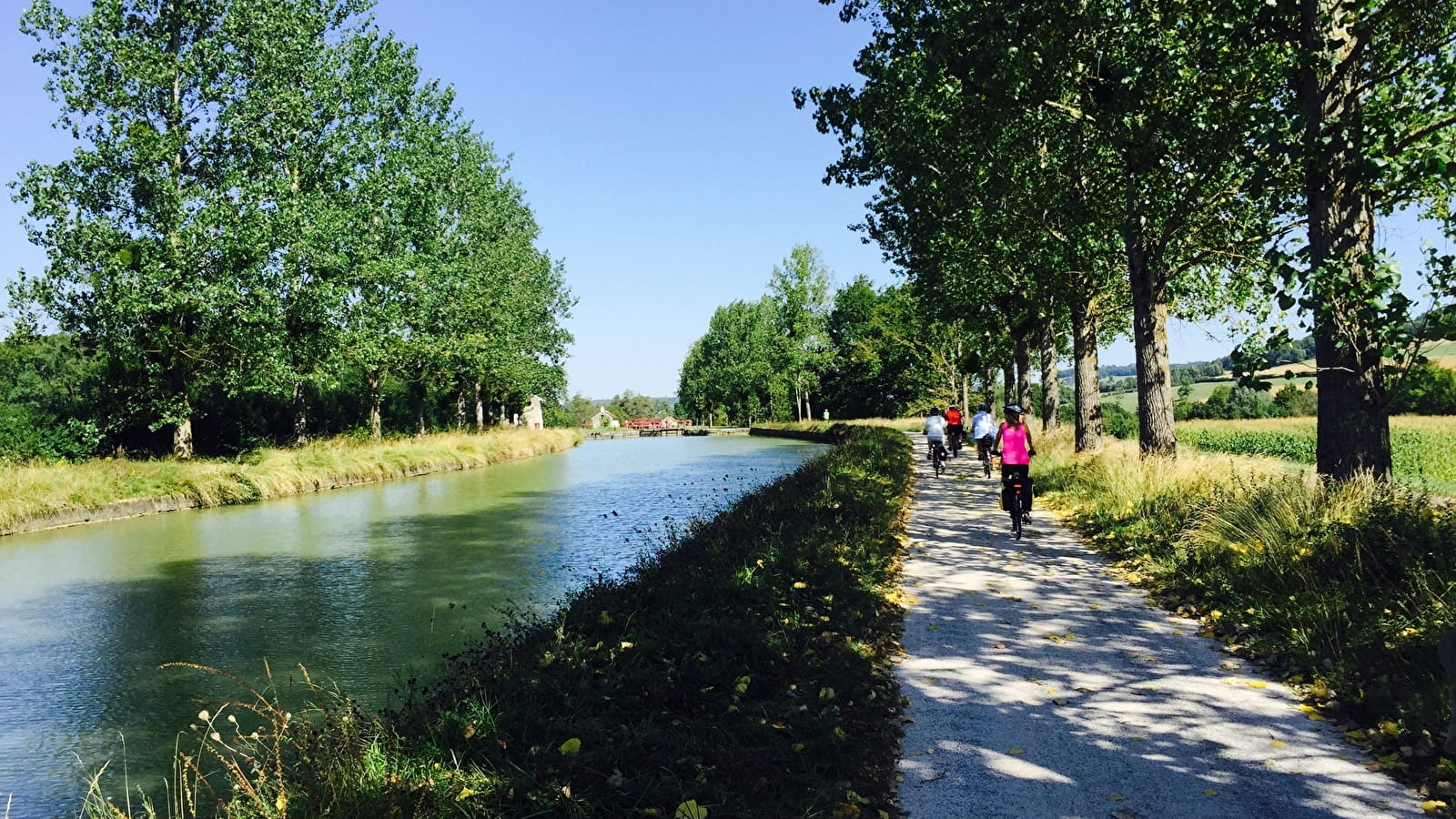 A day on the bike - Along the Burgundy canal