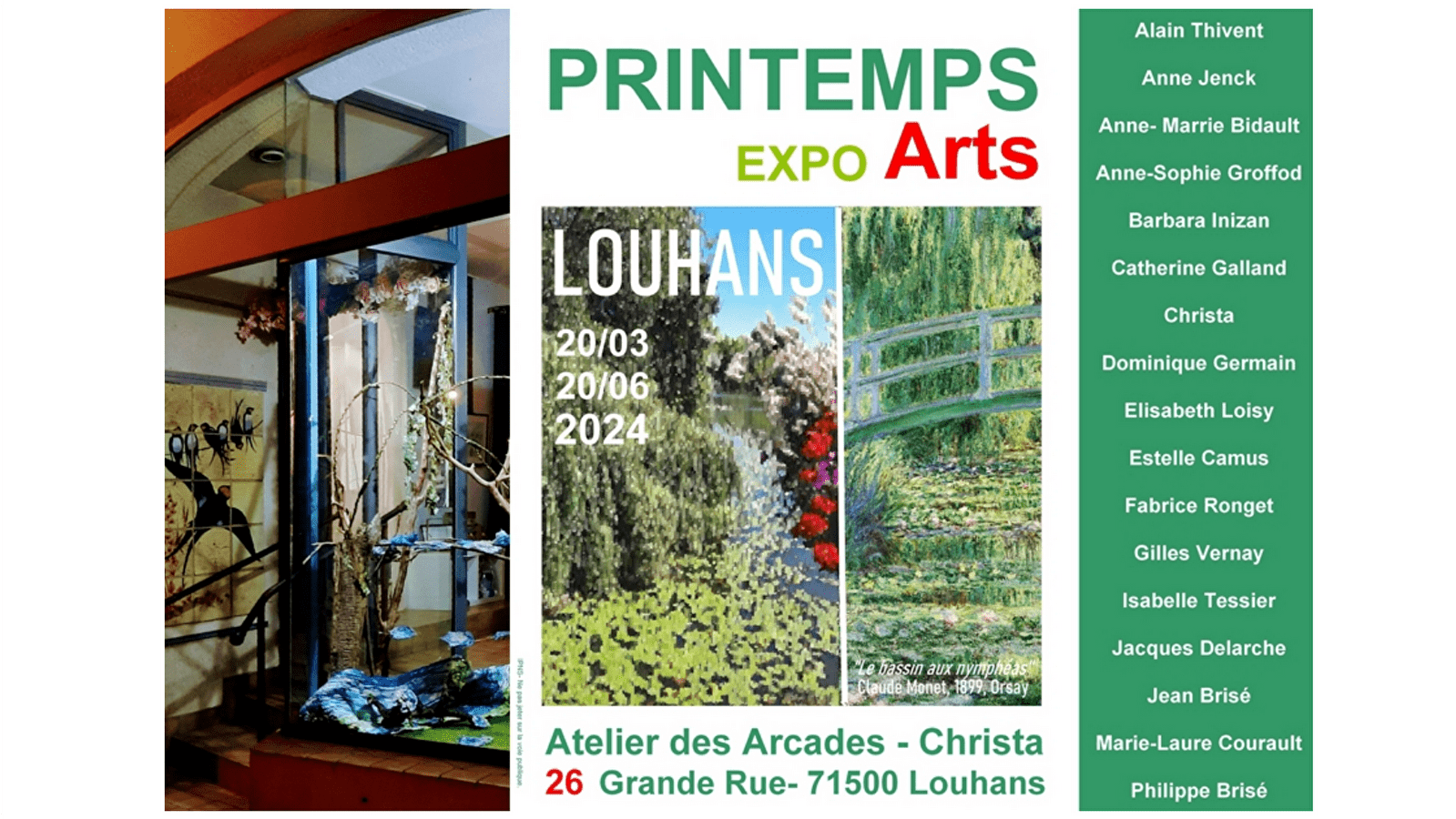 Spring-Arts-Louhans' exhibition