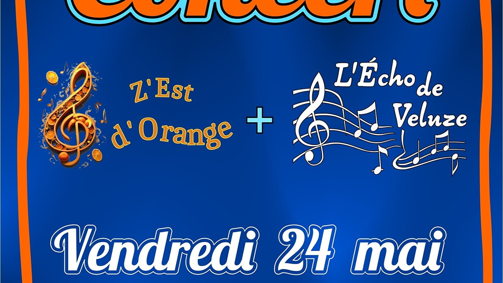 Concert by choirs Echo de Veluze + Z'est d'Orange