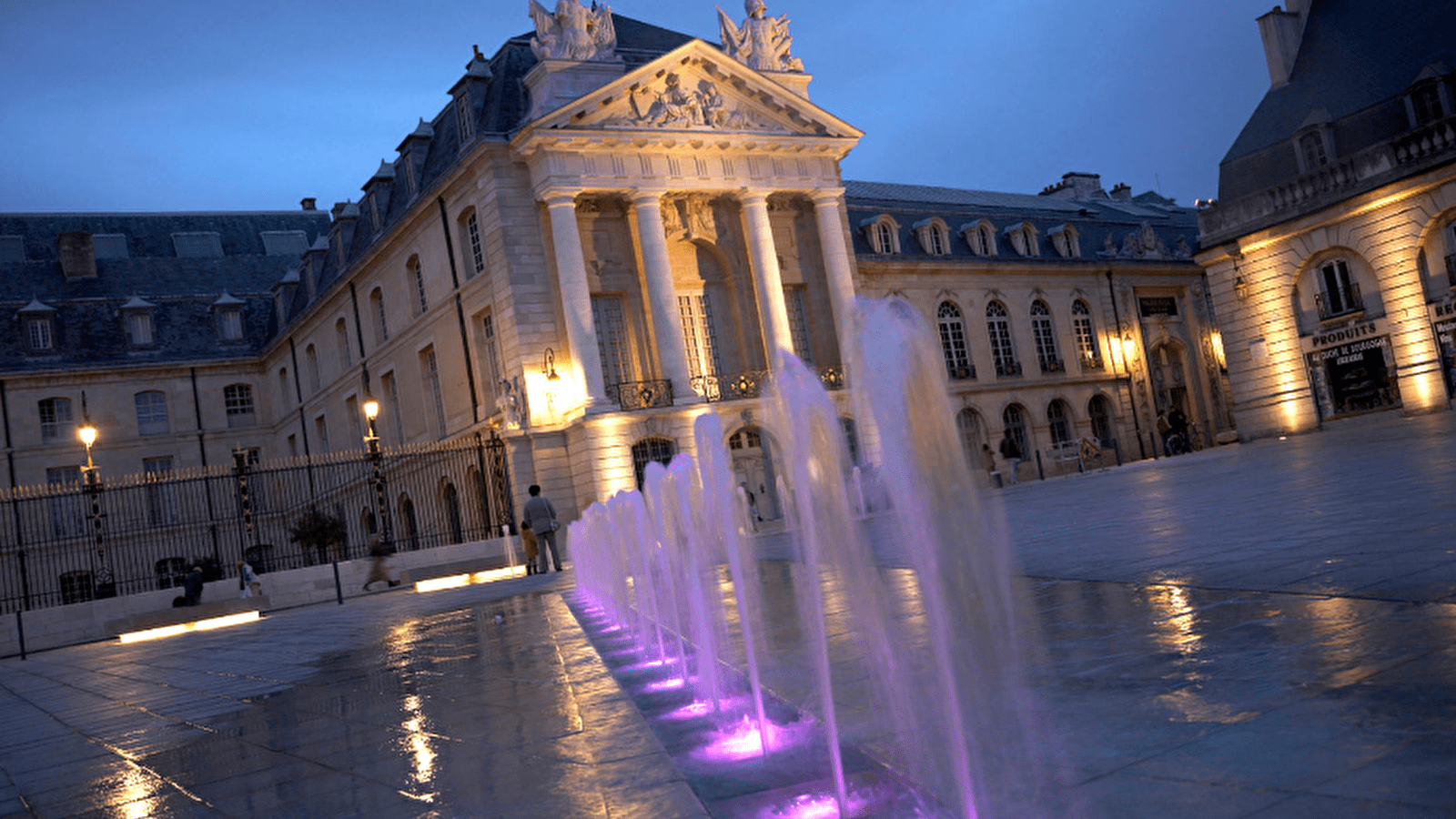 Dijon by night
