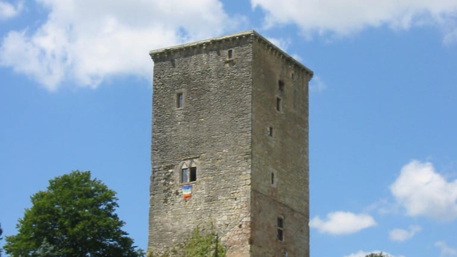 Donjon, tour de l'ancien château