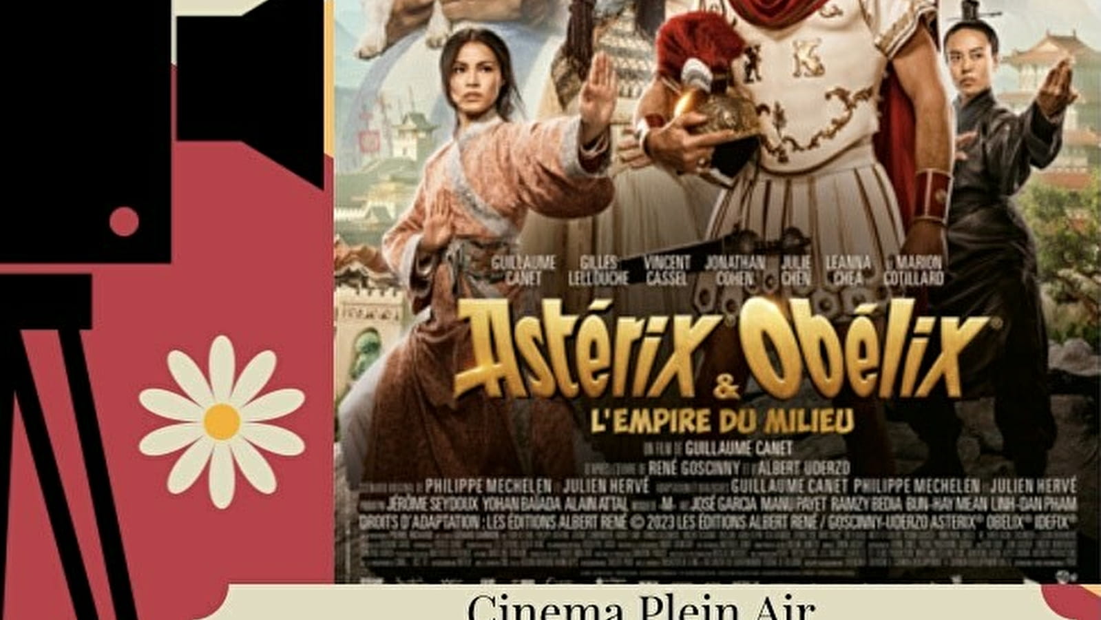 Open air cinema - Asterix and Obelix and the Middle Kingdom