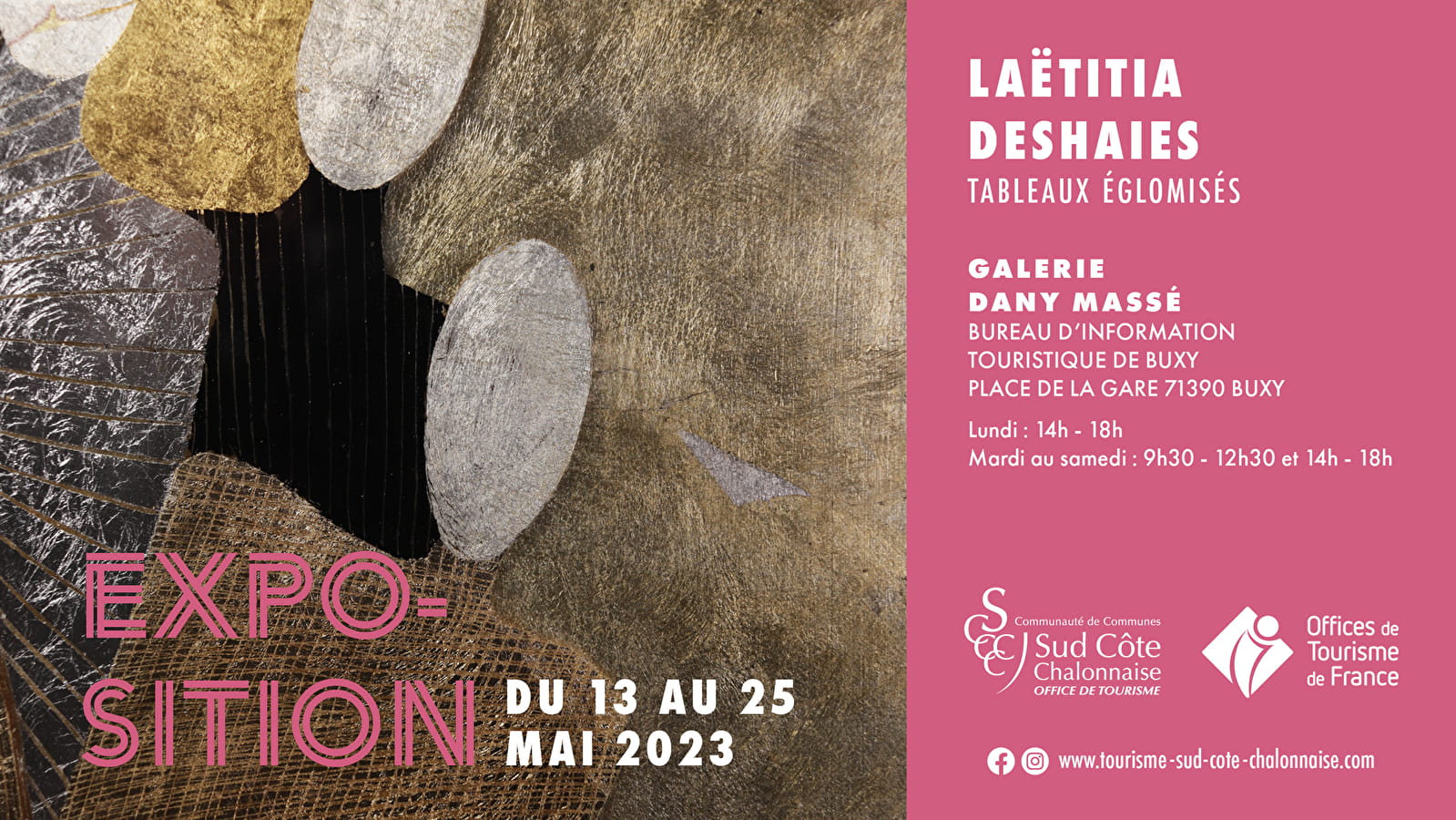 Exhibition by Laëtitia Deshaies