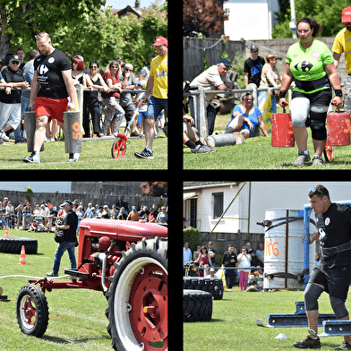 Competition for the strongest man and woman in Morvan