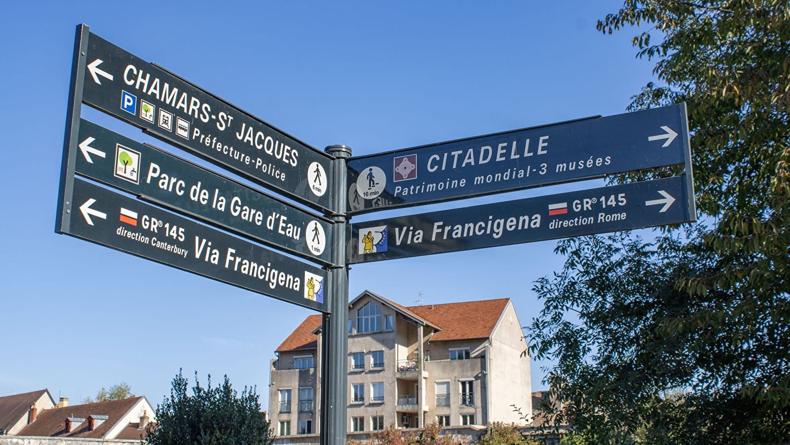 The Via Francigena in Burgundy