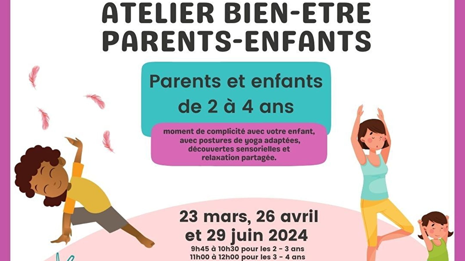 Parent and child WELL-BEING workshop