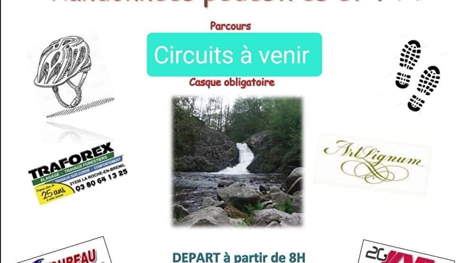 The Gouloux waterfalls