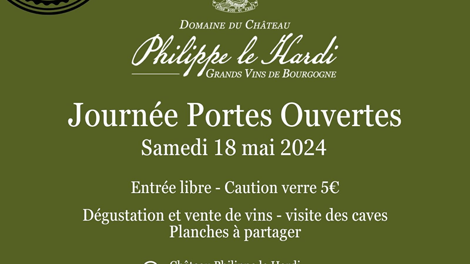 Open House - Château Philippe le Hardi