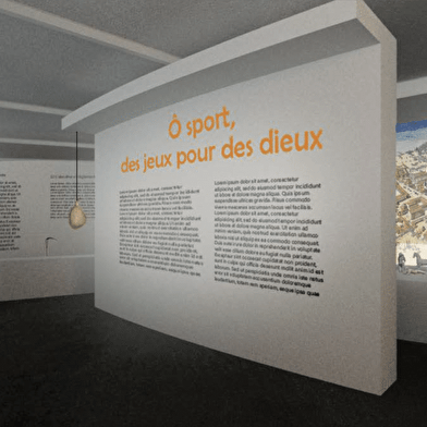 Ô sport des jeux et des dieux' exhibition at the Muséoparc Alésia