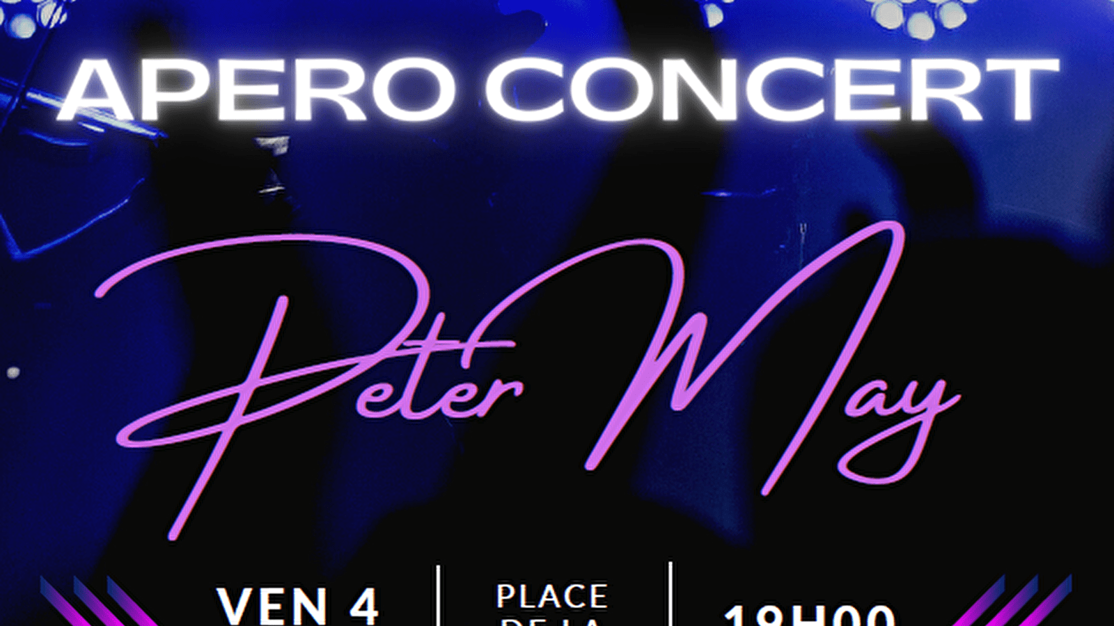 APERO CONCERT with PETER MAY
