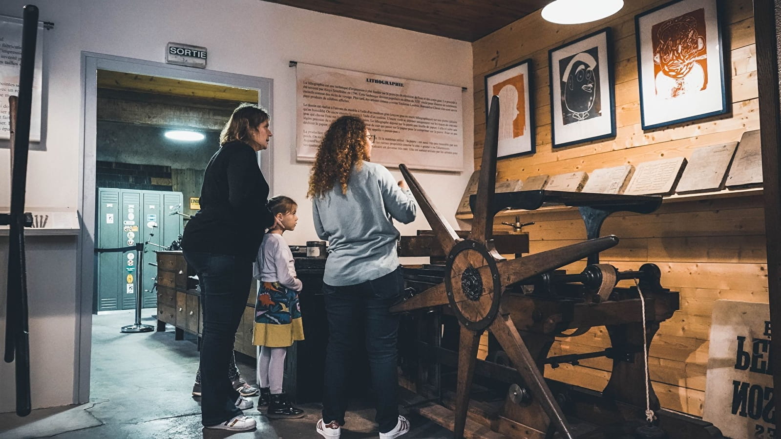 Families at the museum: Stamps and flyswatters