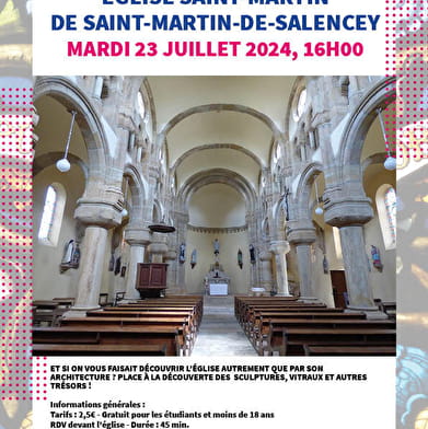 Church treasures' tour: Saint-Martin church in Saint-Martin-de-Salencey