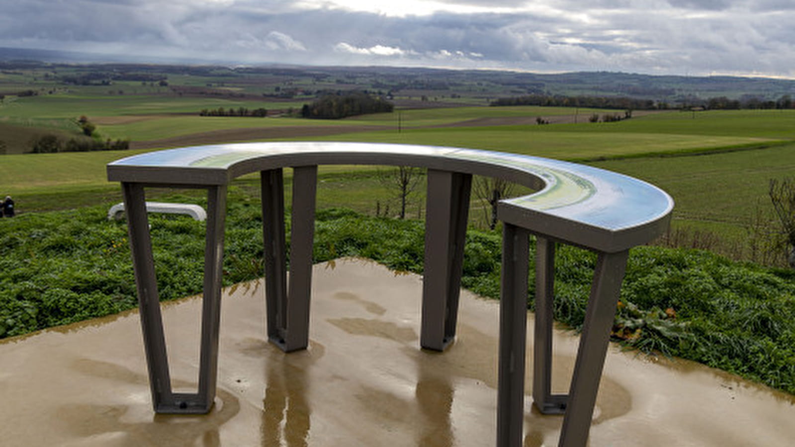  Panoramas and orientation table at Perreuse